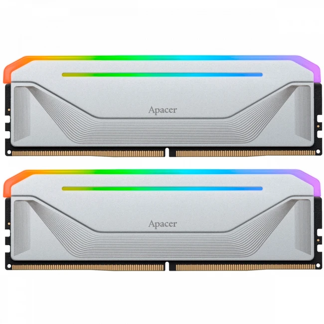 ОЗУ Apacer NOX RGB AH5U32G52C522NWAA-2 (DIMM, DDR5, 32 Гб (2 х 16 Гб), 5200 МГц)