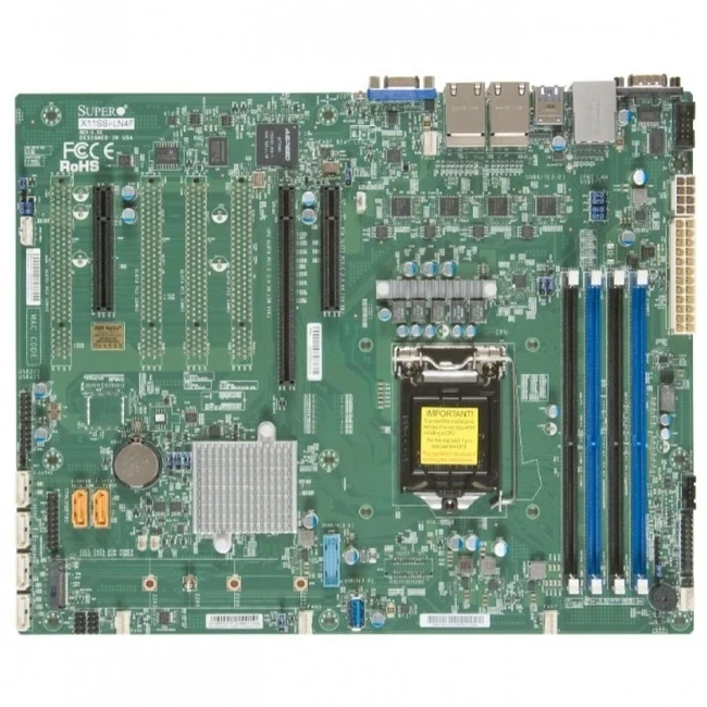 Серверная материнская плата Supermicro X11SSI-LN4F-B MBD-X11SSi-LN4F-B