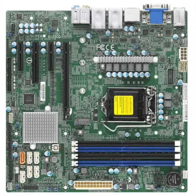 Серверная материнская плата Supermicro MBD-X12SCQ-B