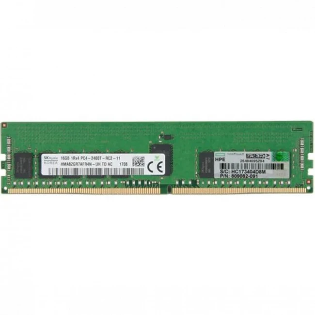 Серверная оперативная память ОЗУ HPE 16GB (1x16GB) Single Rank x4 DDR4-2400 805349-B21 16 ГБ, DDR4