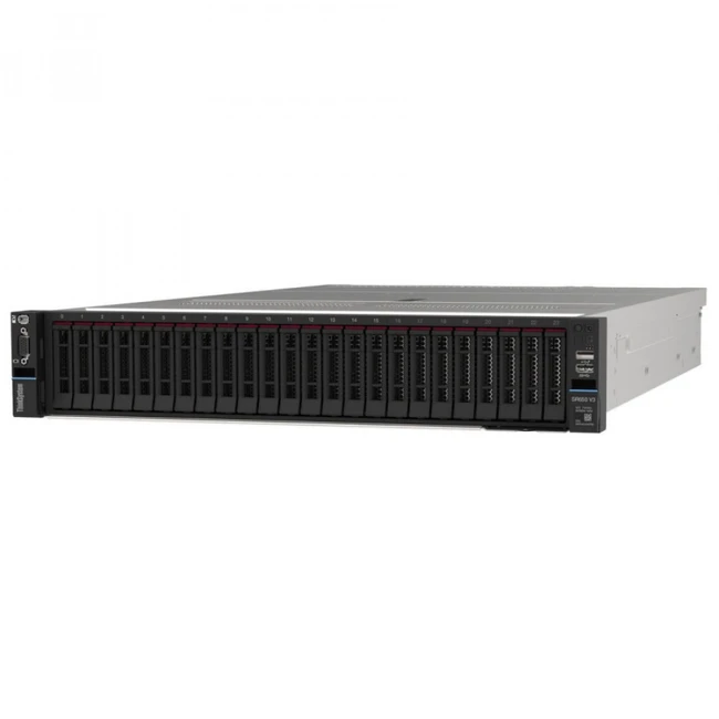 Сервер Lenovo ThinkSystem SR650 V3 3U 7D76CTO1WW-1 3U Rack, Xeon Silver 4510, 2400 МГц, 12, 30, 1 x 32 ГБ, SFF 2.5"