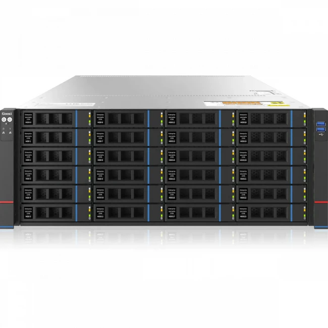 Сервер iRU Rock g4224p 2139290 4U Rack, Xeon Silver 4310, 2100 МГц, 12, 18, 4 x 16 ГБ, SFF 2.5" + LFF  3.5"