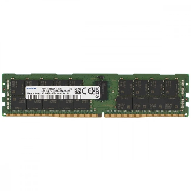 Серверная оперативная память ОЗУ Samsung M393A8G40CB4-CWE PULL 64 ГБ, DDR4