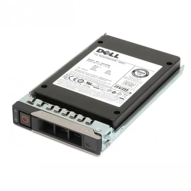 Серверный жесткий диск Dell 800GB Data Center NVMe Mixed Use 400-BRPM SSD, 2,5 SFF, 800 ГБ, PCIe