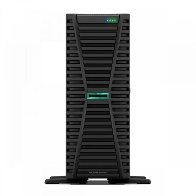 Сервер HPE ProLiant ML350 Gen11 P81775-425 (Tower, Xeon Silver 4509Y, 2600 МГц, 8, 22.5, 2 x 32 ГБ, SFF 2.5", 2x 480 ГБ)