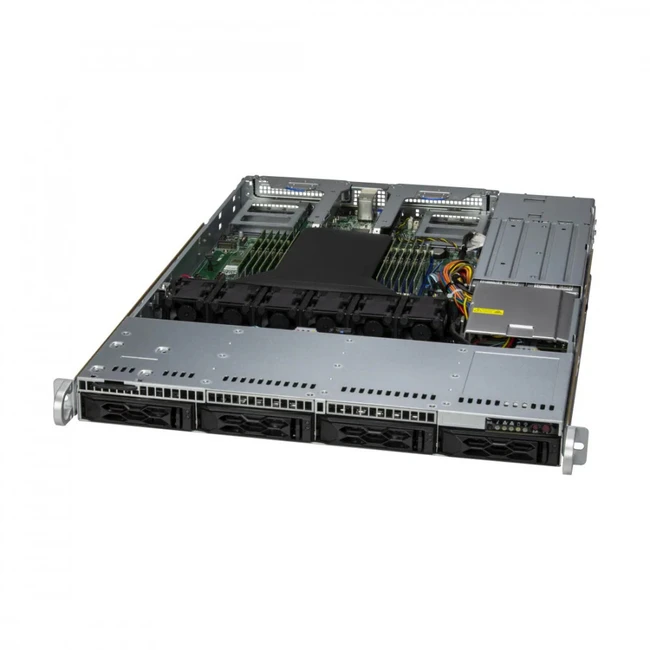 Сервер Supermicro VFG-AS-1015CS-TNR-730 (1U Rack, EPYC 9124, 3000 МГц, 16, 64, 1 x 32 ГБ, SFF + LFF  2.5" + 3.5", 1x 480 ГБ)