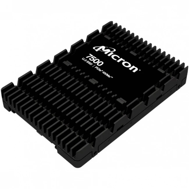 Серверный жесткий диск Crucial Micron 7500 Pro MTFDKCC1T9TGP-1BK1DABYY SSD, 2,5 SFF, 1.9 ТБ, NVMe