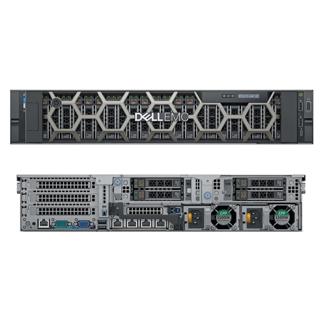Сервер Dell PowerEdge R740xd R7XD-3639/001 2U Rack, Xeon Silver 4110, 2100 МГц, 8, 11, 2 x 16 ГБ, SFF 2.5"