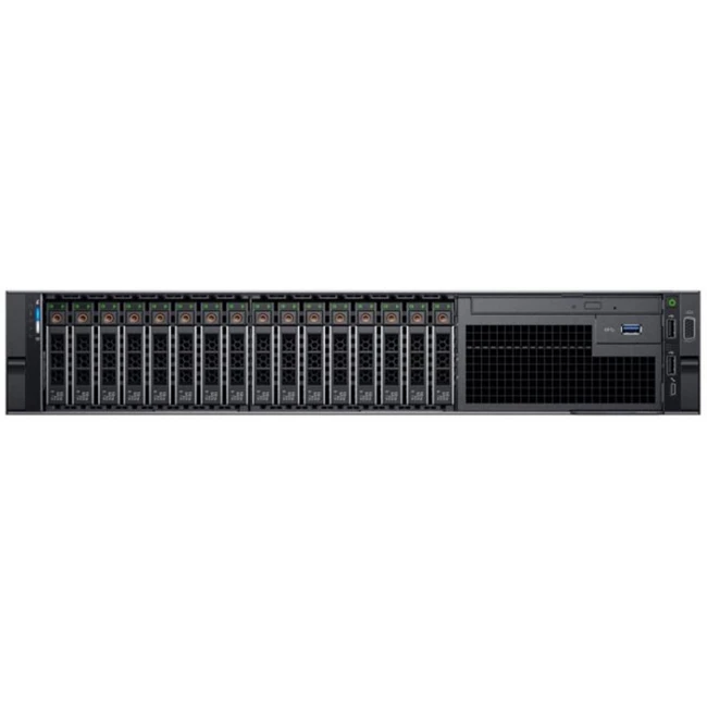 Сервер Dell PowerEdge R740 R740-3509/001 2U Rack, Xeon Silver 4110, 2100 МГц, 8, 11, 2 x 16 ГБ, SFF 2.5"