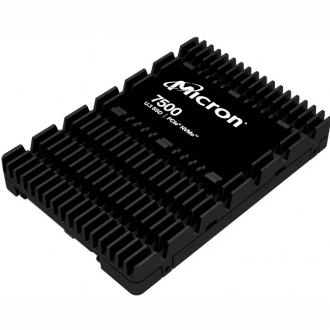 Серверный жесткий диск Micron 7500 Pro MTFDKCC3T8TGP-1BK1DABYYT SSD, 2,5 SFF, 3.84 ТБ, NVMe