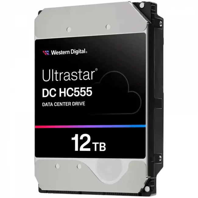 Серверный жесткий диск Western Digital Ultrastar DC HC555 WUH722012CLE6L4 HDD, 3,5 LFF, 12 ТБ, SATA