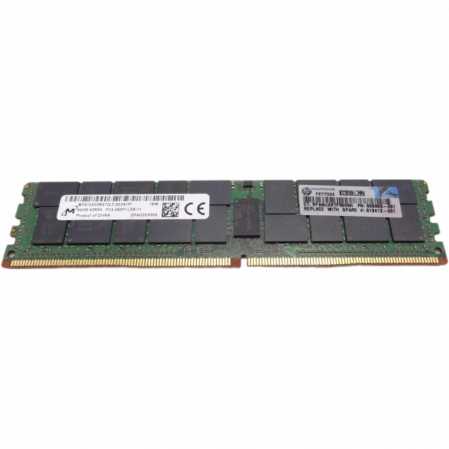 Серверная оперативная память ОЗУ HPE 64GB DDR4-2400 805358-B21 64 ГБ, DDR4