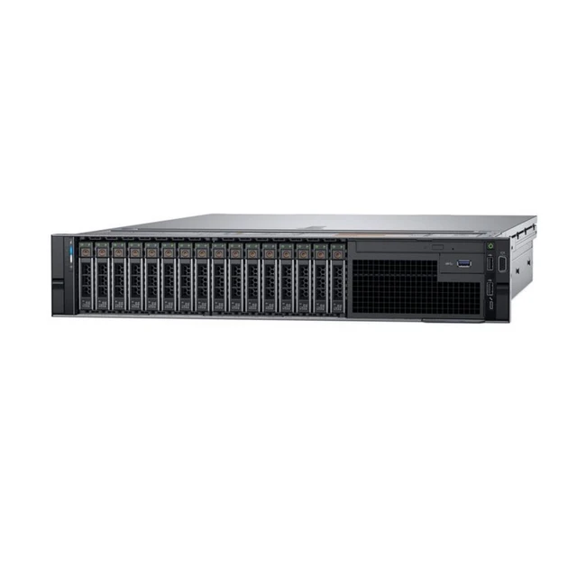 Сервер Dell PowerEdge R740 R740-2530-001 2U Rack, Xeon Silver 4116, 2100 МГц, 12, 16.5, 2 х 64 ГБ, SFF 2.5", 1x 1.2 ТБ