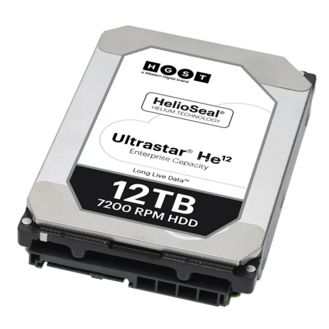 Серверный жесткий диск HGST HUH721212AL5204 HDD, 3,5 LFF, 12 ТБ, SAS
