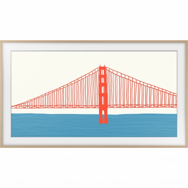 Опция к телевизору Samsung Дополнительная рамка для The Frame 50" 2021 (бежевый) VG-SCFA50TKBRU