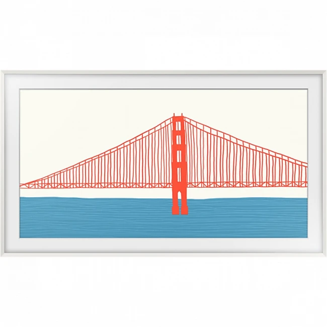 Опция к телевизору Samsung Дополнительная рамка для The Frame 65" 2021 (white) VG-SCFA65WTCRU