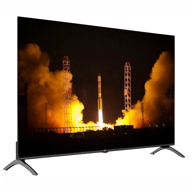 Телевизор Qwatt Q43YK-MB Smart 4K UHD (43 ", Черный)