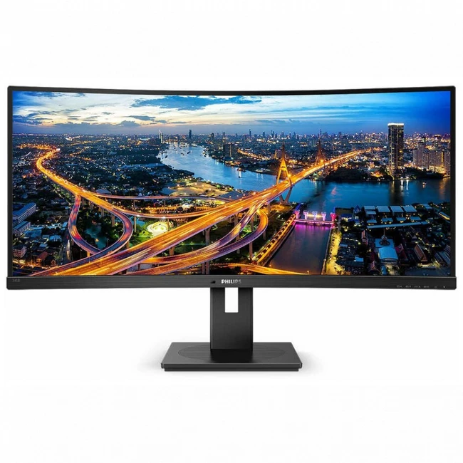 Монитор Philips 345B1C (00/01) 34 ", VA, Ultra-Wide QHD 3440x1440 (21:9), 100 Гц