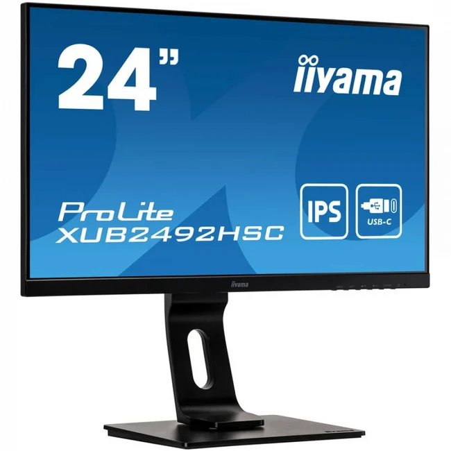Монитор IIYAMA ProLite XUB2492HSC-B1 23.8 ", IPS, Full HD 1920x1080 (16:9), 75 Гц