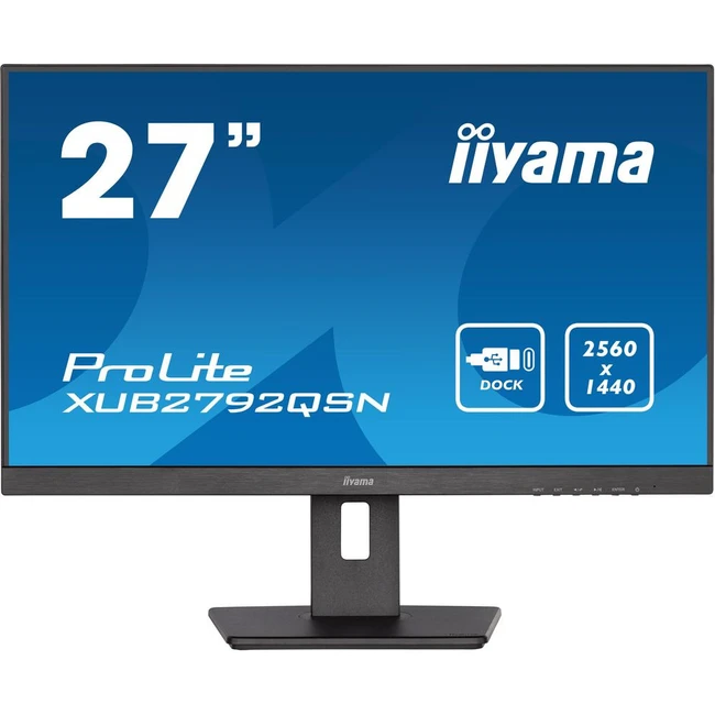 Монитор IIYAMA ProLite XUB2792QSN-B5 27 ", IPS, Quad HD 2560x1440 (16:9), 75 Гц