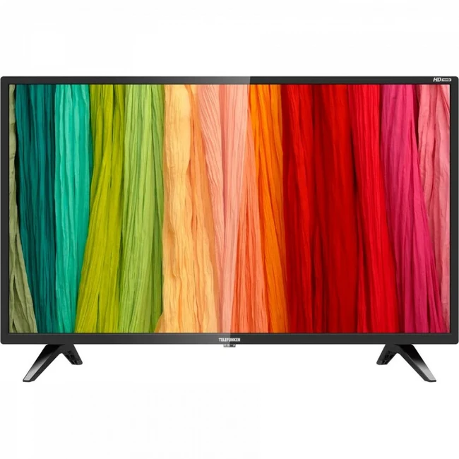 Телевизор TELEFUNKEN TF-LED32S07T2S TF-LED32S07T2S(ЧЕРНЫЙ) 31.5 ", Smart TV, Черный