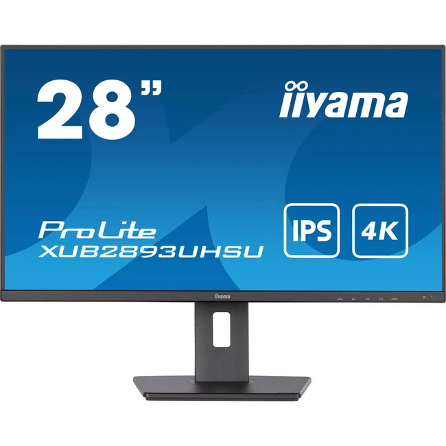 Монитор IIYAMA ProLite XUB2893UHSU-B5 (28 ", IPS, 4K UHD 3840x2160 (16:9), 60 Гц)