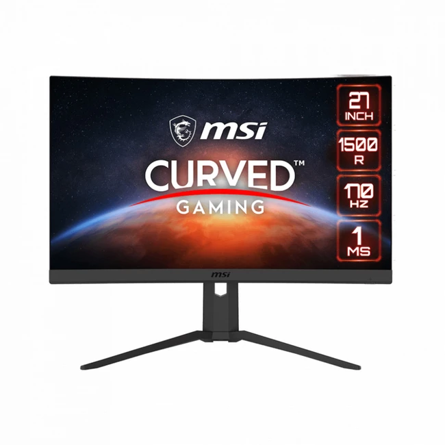 Монитор MSI G27CQ4P E2 Curved 9S6-3CB04T-057 (27 ", VA, Quad HD 2560x1440 (16:9), 170 Гц)