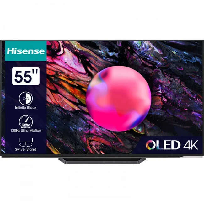 Телевизор Hisense 55A85K 55 ", Smart TV, Черный