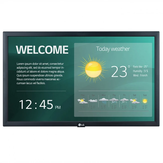 LED / LCD панель LG 22SM3G 21.5 "