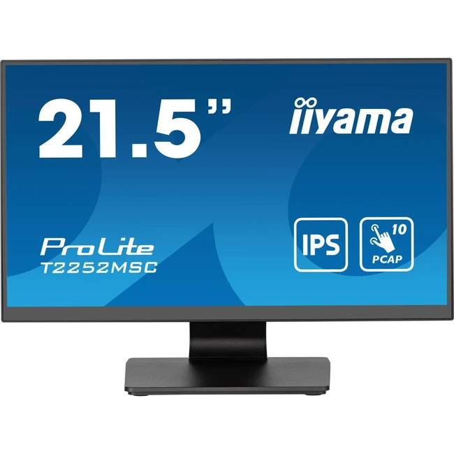 Монитор IIYAMA ProLite T2252MSC-B2 21.5 ", IPS, Full HD 1920x1080 (16:9), 60 Гц