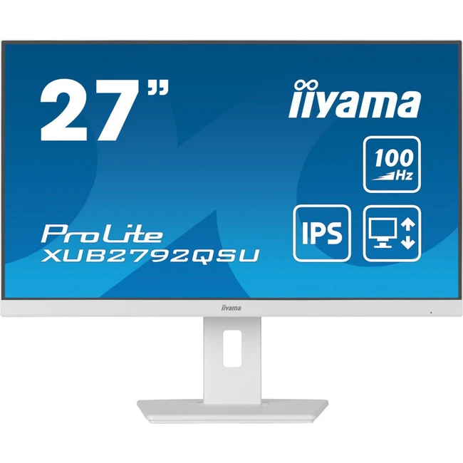 Монитор IIYAMA XUB2792QSU-W6 27 ", IPS, Quad HD 2560x1440 (16:9), 100 Гц