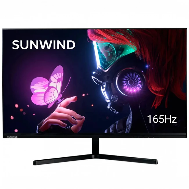 Монитор SunWind SUN-M24BG110 (23.8 ", VA, Full HD 1920x1080 (16:9), 165 Гц)