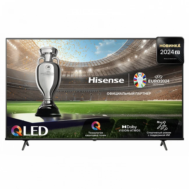 Телевизор Hisense 65E7NQ 65 ", Черный