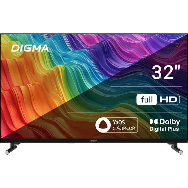 Телевизор Digma LED32SBB33 DM-LED32SBB33 32 ", Черный