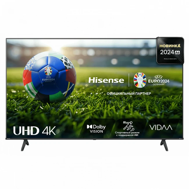 Телевизор Hisense 55A6N (55 ", Черный)