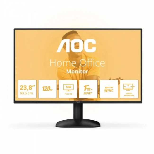 Монитор AOC 24B31H/01 17.3 ", IPS, Full HD 1920x1080 (16:9), 120 Гц