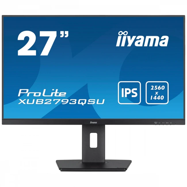 Монитор IIYAMA ProLite XUB2793QSU-B7 27 ", IPS, Quad HD 2560x1440 (16:9), 100 Гц