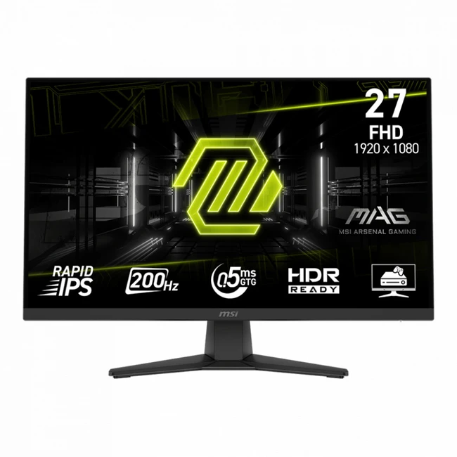 Монитор MSI MAG 272F 9S6-3CE51T-007 27 ", IPS, Full HD 1920x1080 (16:9), 200 Гц