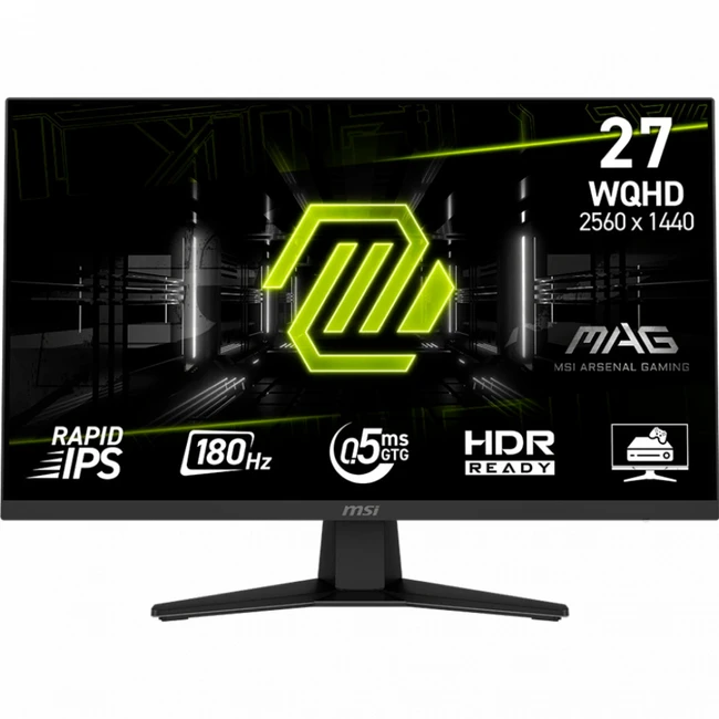 Монитор MSI MAG 274QF 9S6-3CE41H-027 (27 ", IPS, Quad HD 2560x1440 (16:9), 180 Гц)