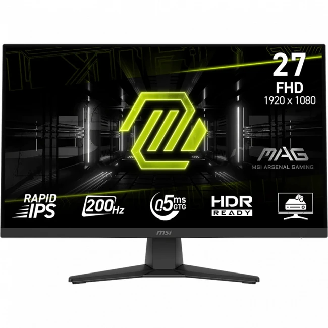 Монитор MSI MAG 272F 27 ", IPS, Full HD 1920x1080 (16:9), 200 Гц