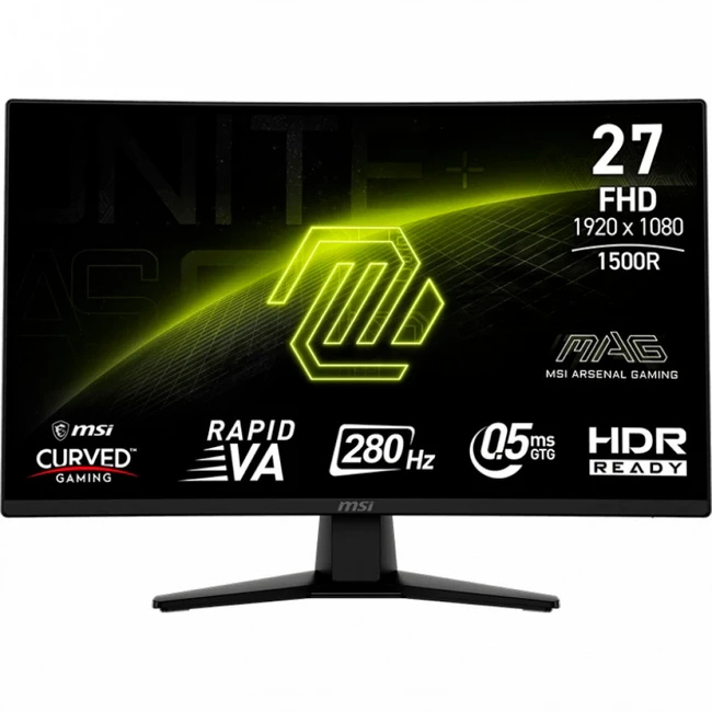 Монитор MSI MAG 274CXF MAG 274CXF 27 ", VA, Full HD 1920x1080 (16:9), 280 Гц