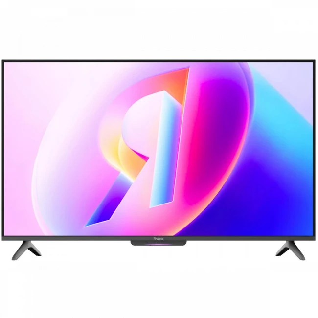 Телевизор Яндекс Бейсик QLED YNDX-00078 43 ", Smart TV, Черный