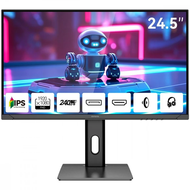 Монитор Aiwa MD2510 24.5 ", IPS, Full HD 1920x1080 (16:9), 240 Гц