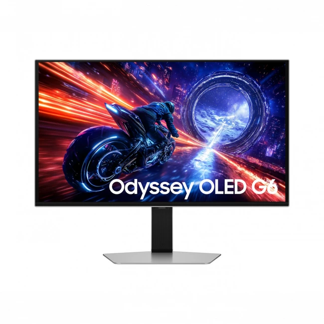 Монитор Samsung Odyssey G6 LS27FG602SIXCI (27 ", OLED, Quad HD 2560x1440 (16:9), 500 Гц)