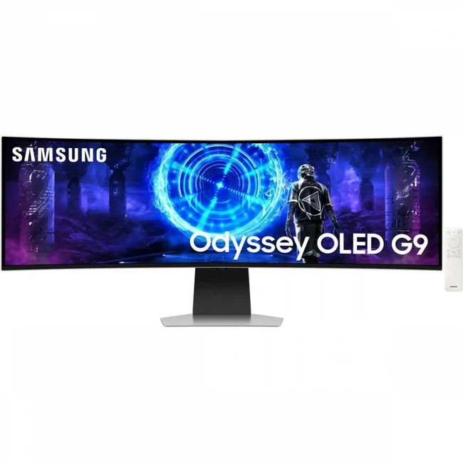 Монитор Samsung Odyssey G9 S49DG952SMXUE LS49DG952SMXUE (49 ", OLED, Dual Quad HD 5120x1440 (32:9), 240 Гц)