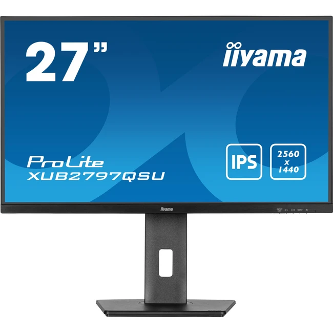 Монитор IIYAMA XUB2797QSU-B2 27 ", IPS, Quad HD 2560x1440 (16:9), 100 Гц