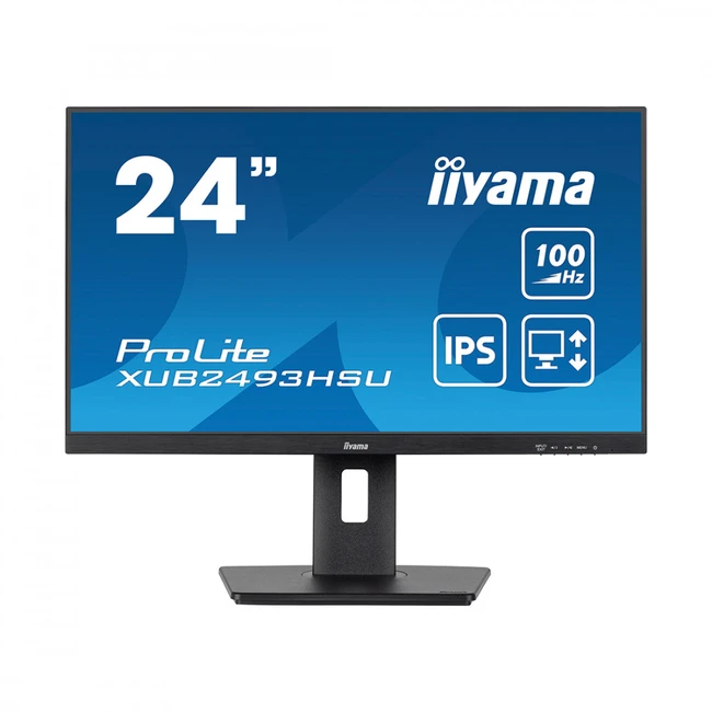 Монитор IIYAMA XUB2493HSU-B7 A 23.8 ", OLED, Full HD 1920x1080 (16:9), 100 Гц
