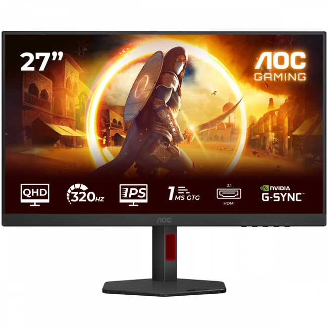 Монитор AOC Q27G4SRU/01 27 ", IPS, Quad HD 2560x1440 (16:9), 320 Гц