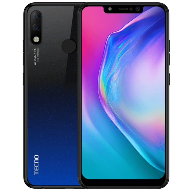 Смартфон TECNO Spark 3 Pro 32GB Nebula Black KB8 Spark 3 Pro Nebula Black