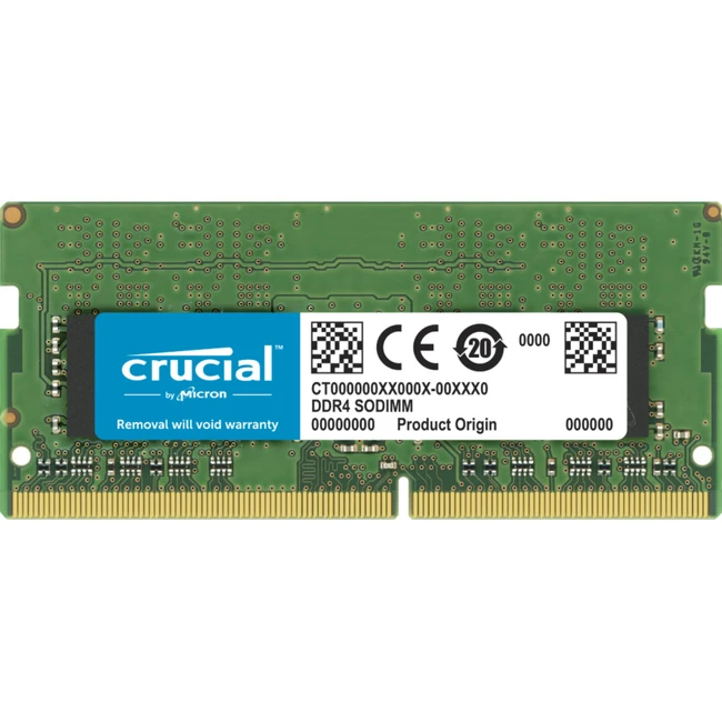 ОЗУ Crucial 32GB DDR4-3200 SODIMM CT32G4SFD832A SO-DIMM, DDR4, 32 Гб, 3200 МГц